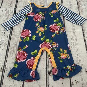 Little Millie baby girl outfit 6 months old